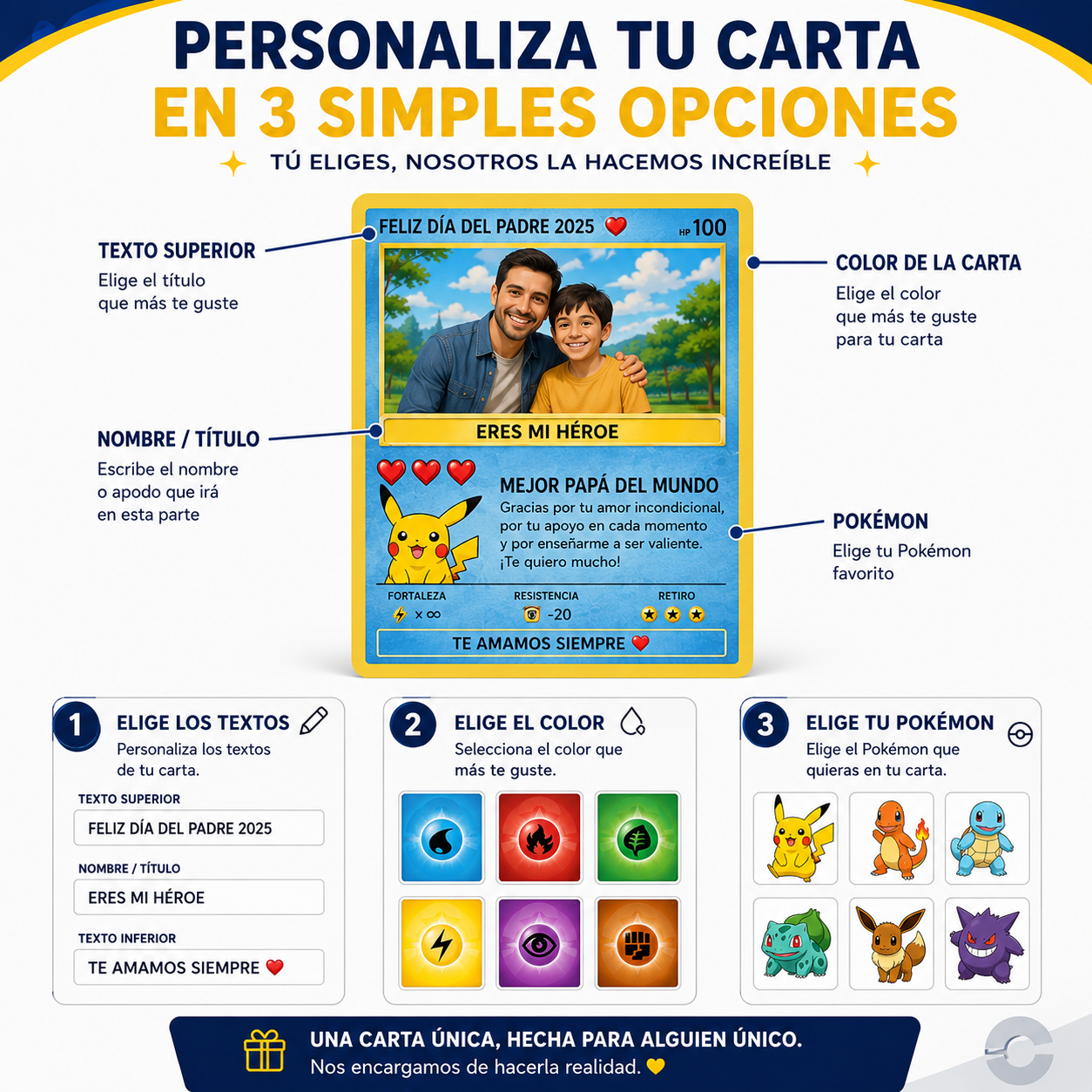 Pokecard Personalizada – Convierte Tu Foto En Una Carta Única™