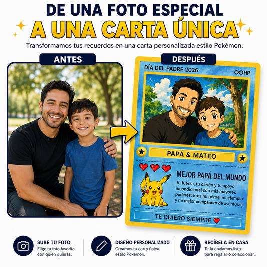 Pokecard Personalizada – Convierte Tu Foto En Una Carta Única™