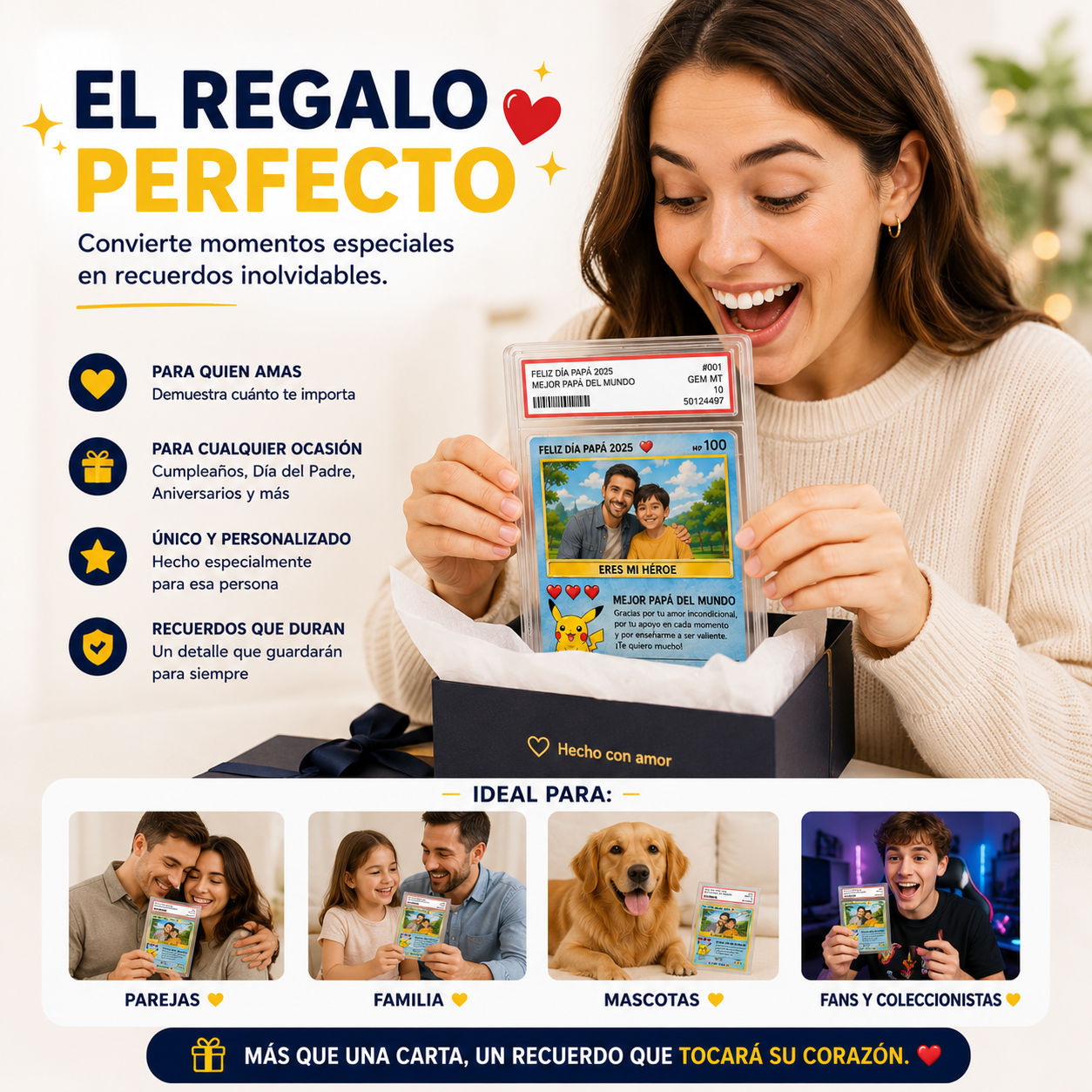 Pokecard Personalizada – Convierte Tu Foto En Una Carta Única™