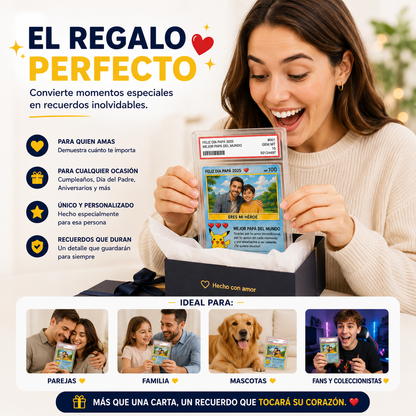 Pokecard Personalizada – Convierte Tu Foto En Una Carta Única™